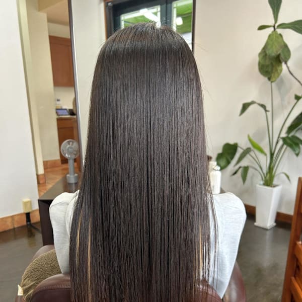 髪質改善ストレート