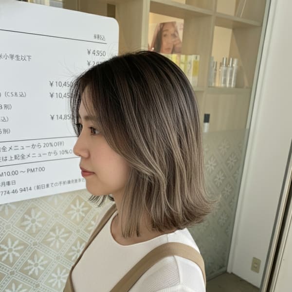 unpeu hair 西京極店×スタイル