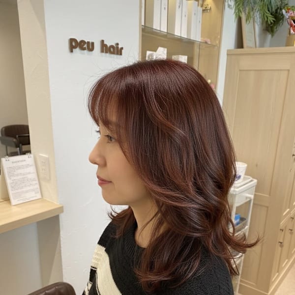 unpeu hair 西京極店×スタイル