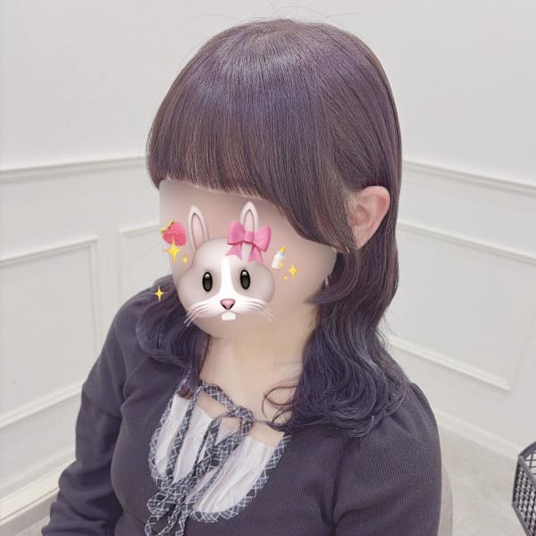 ぱっつん前髪×流しバング×ワンカール後れ毛*まゆ