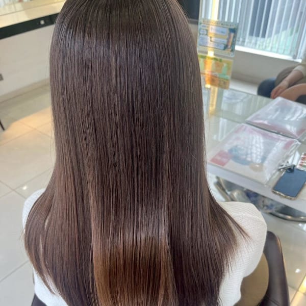 髪質改善ストレート