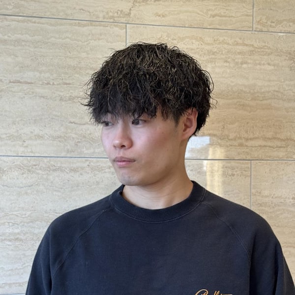 men'sツイストスパイラルパーマ/阿部広大【大船】