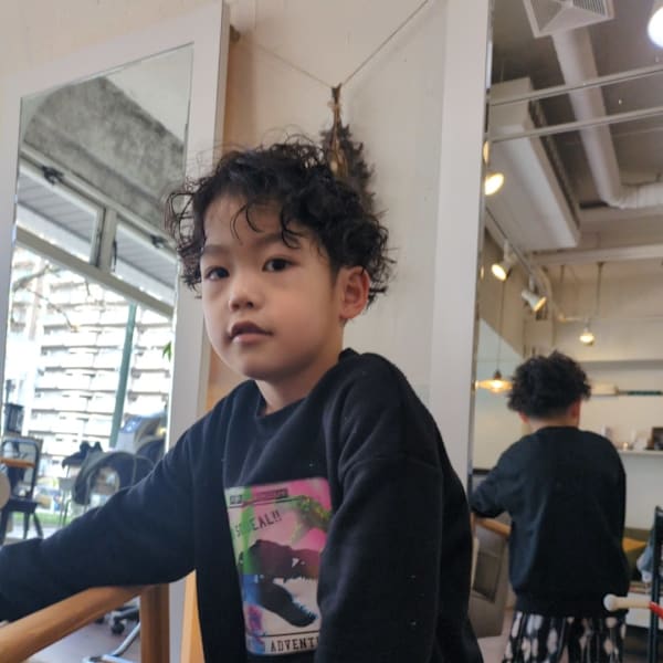 キッズパーマ　男の子