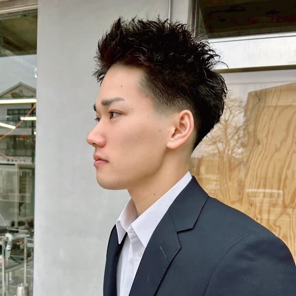 【メンズヘア】ツーブロック大人ショート