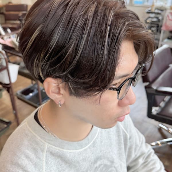 メンズ ハイライト【飯田淳平】Re:ta Hair|Re:ta Hair