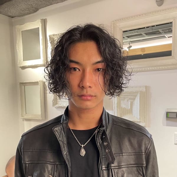 men's bob メンズボブカット