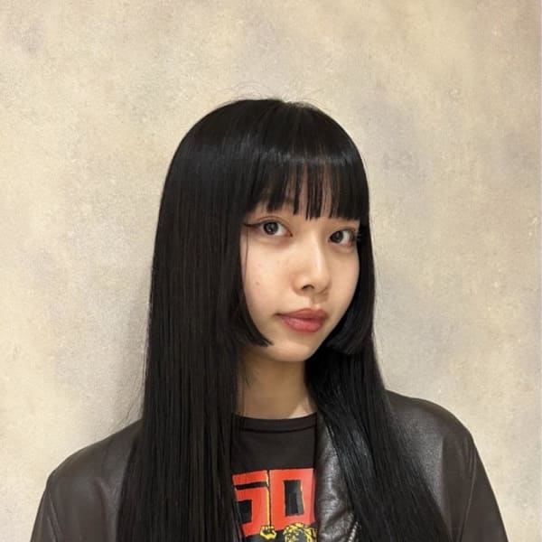 【石川町・元町】姫カット×暗髪