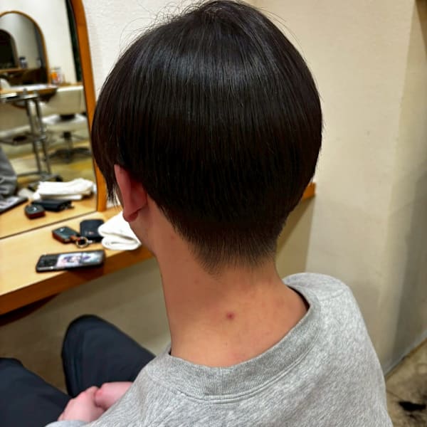 刈り上げスタイル
