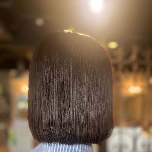 ツヤで差がつく王道ボブ✨