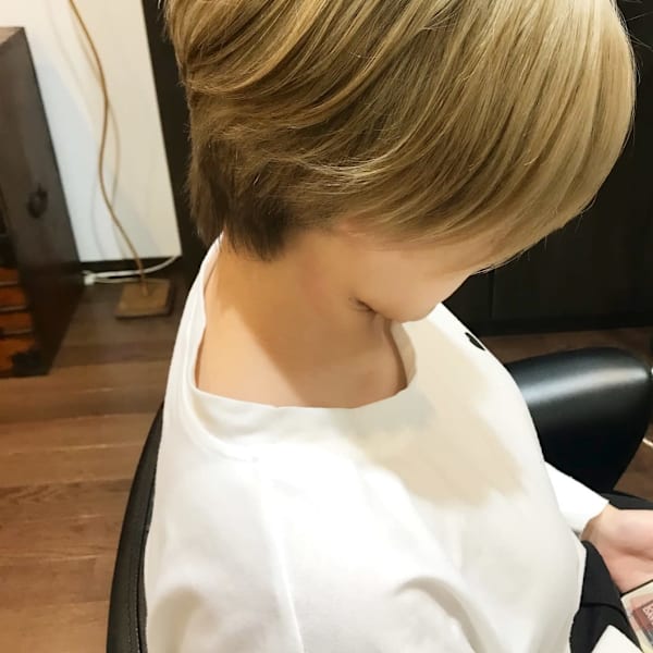 グラデーションボブ