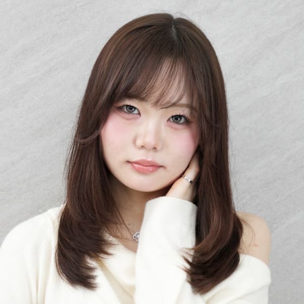 ワンカールセミロングレイヤー/20代/30代/40代/50代