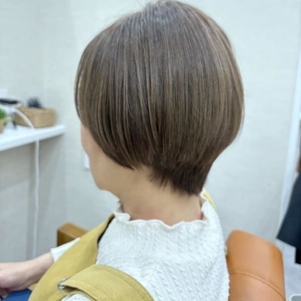 前下がりショート◎
