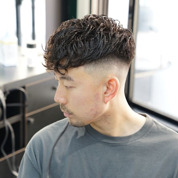 スペインカール|理容室BARBERSHOP NOR【学芸大学店】バーバー