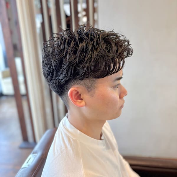 ルーズショートパーマ|SUKA hair