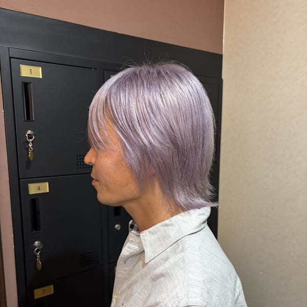 シルキーラベンダーグレージュ