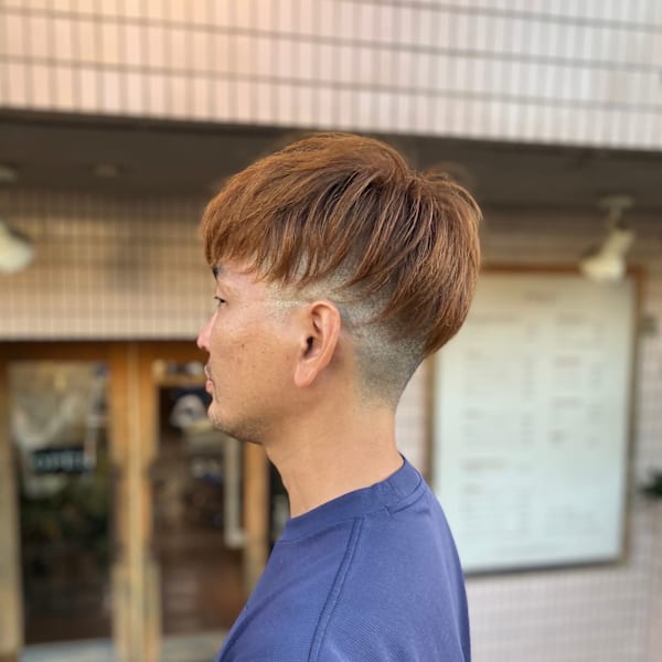 S'グラデ(マッシュ×ツーブロック×刈り上げ)
