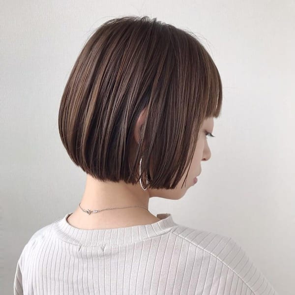 可愛い大人ボブ