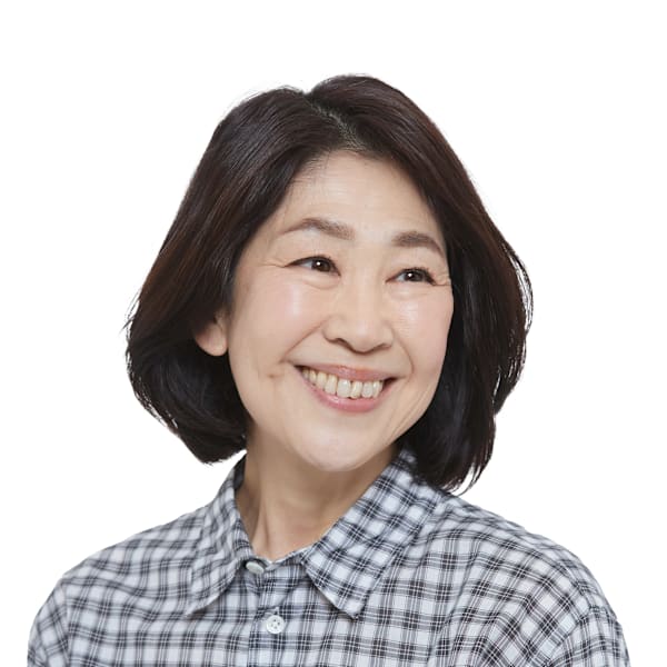 50代・60代の方に!ひし形ラインのカジュアルボブ|えがお美容室