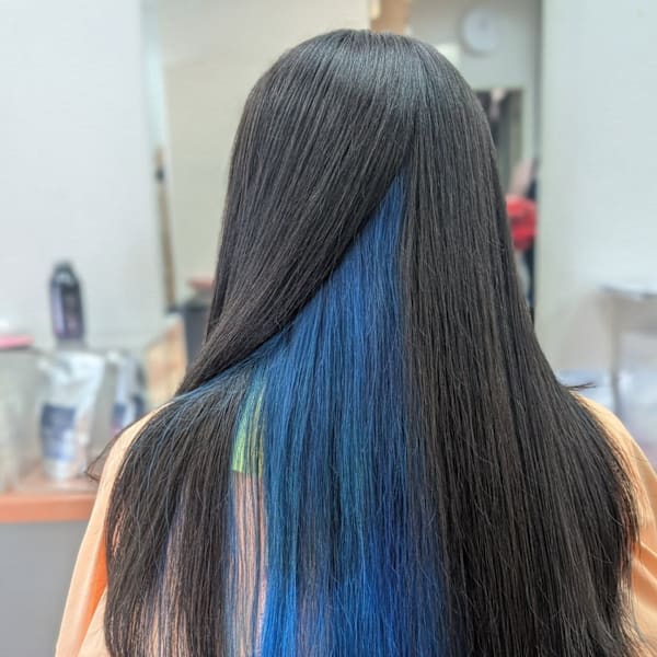 【ロングヘア】1年半ぶりのブリーチで作る。 こっそり楽しむ