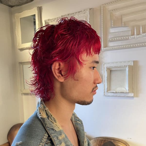 ラフマレット & ビビッドレッド
