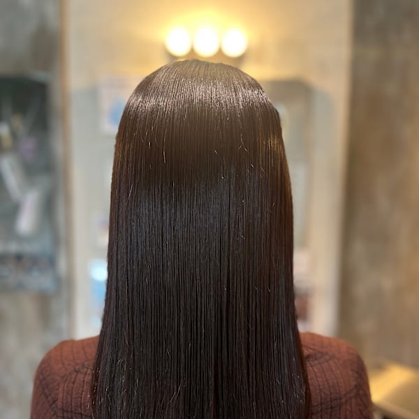 圧倒的ツヤの美髪ストレート✨
