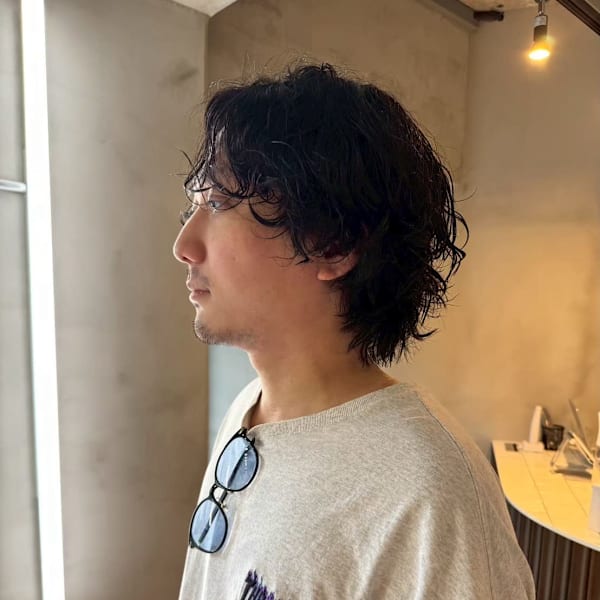 スパイラルパーマ