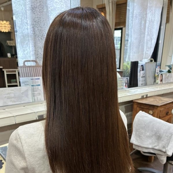 【美髪整形】異次元の最新髪質改善☆シルク酸性ストレート