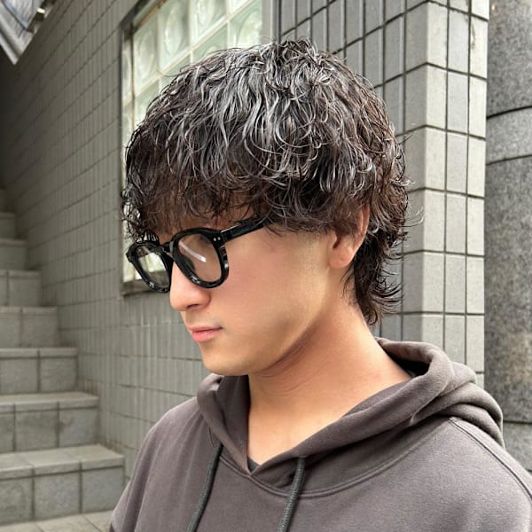 パーマで簡単スタイリング♪朝のセットが楽になるヘア