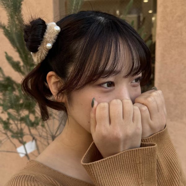 推し活ヘアアレンジツイン団子ヘアセットライブ結婚式可愛い◎