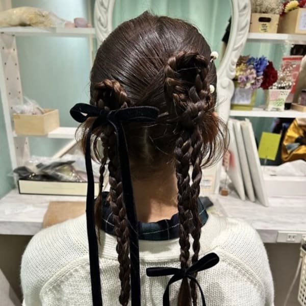 大人気！カチモリヘア！