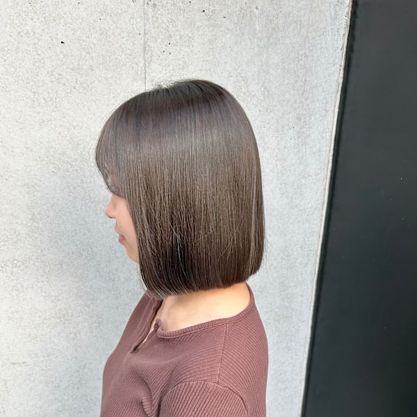 ボブ×グレージュ☆