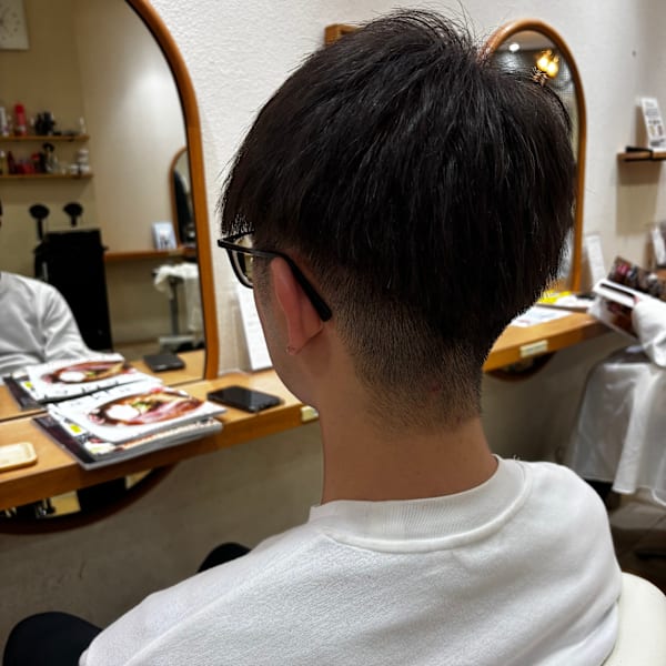 刈り上げスタイル
