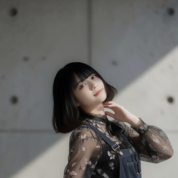 洗練された大人の印象。黒髪ハンサムショート
