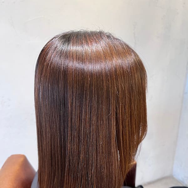 まとまり重視のナチュラルストレート✨