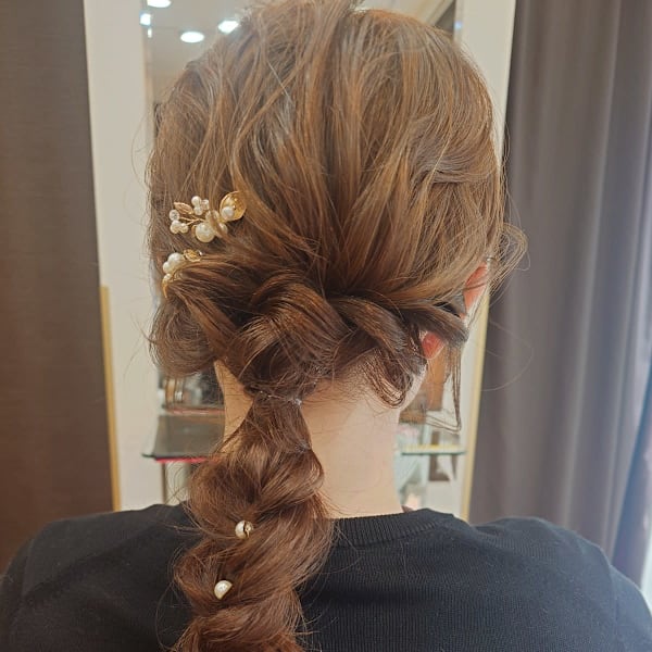 ヘアセット★結婚式、卒業式、入学式などの大切な日の為に★