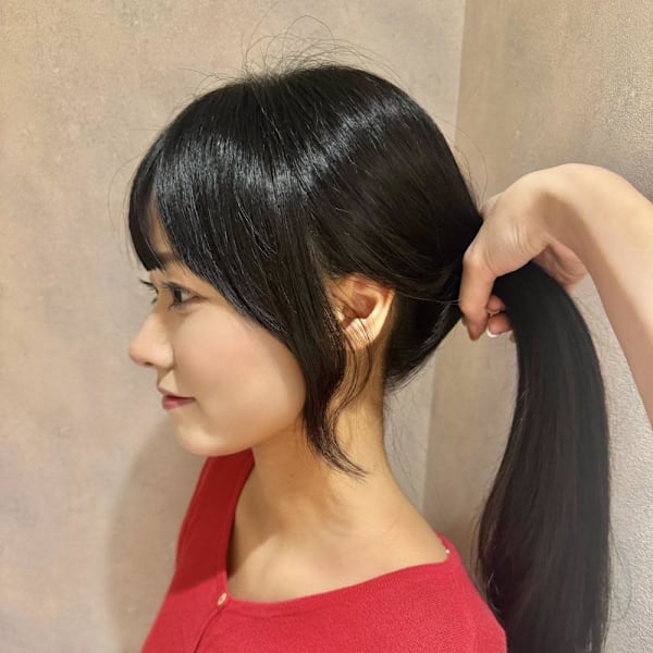 成人式タイトアレンジ
