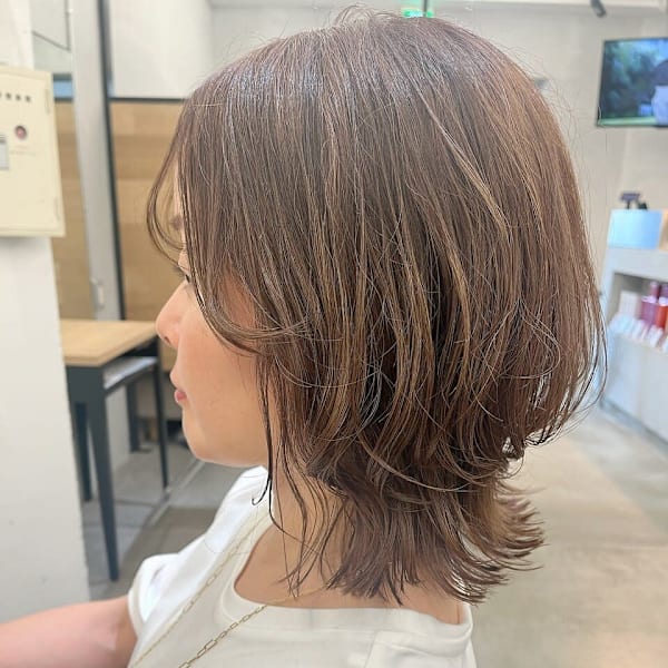 大人ニュアンスボブ