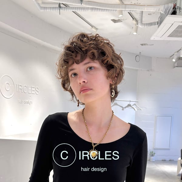 癖毛カット薬院浄水ショートカット|CIRCLES hair design 薬院浄水通り店
