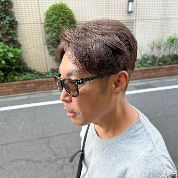 大人の余裕グレーブレンドカラー