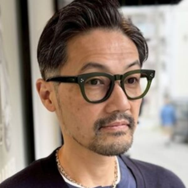 メンズショート/ビジネススタイル/40代男性