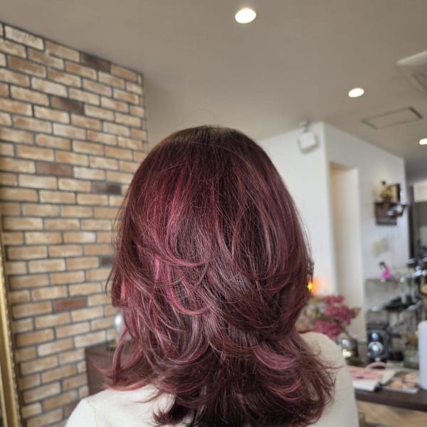 ボリュームが欲しい方向けヘアー