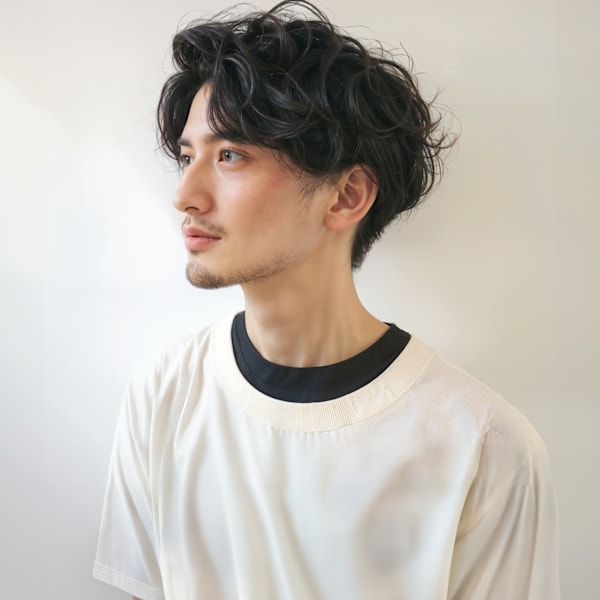 メンズカットパーマ20代30代40代京都四条大宮西院河原町烏