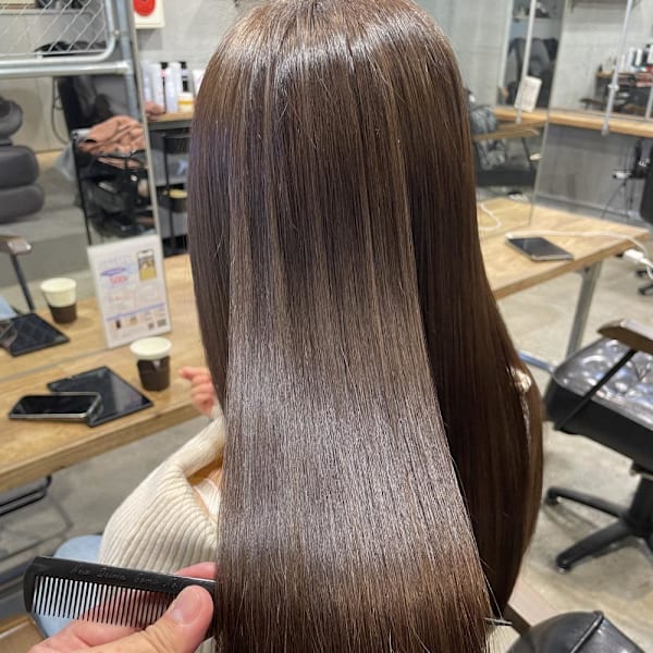 アディクシーカラー+髪質改善トリートメント|hair Luk 拝島店