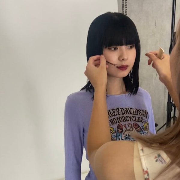 ブルーブラックとワイドバング