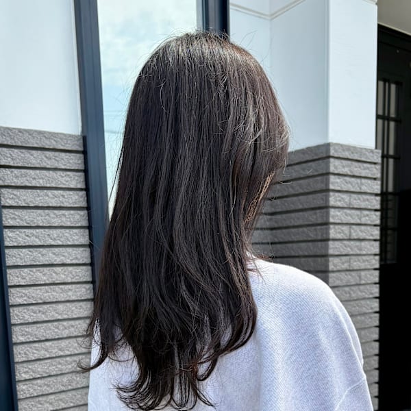 大人オリーブグレージュ×頭皮のケアヘッドスパ|tity sapporo