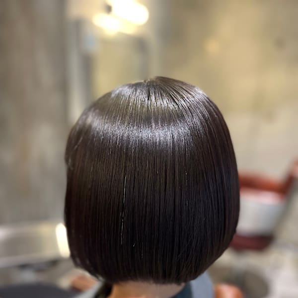 艶感際立つコンパクトボブ✨