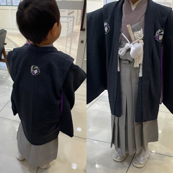 753   5歳着付け