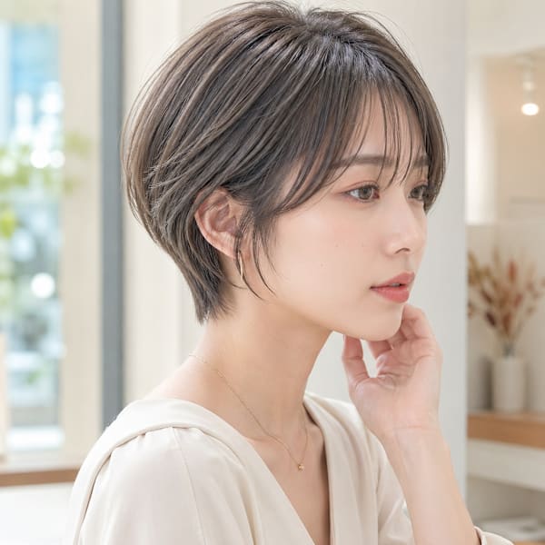 【オーガニックカラー×カットで髪質改善にこだわる美髪ケア】　