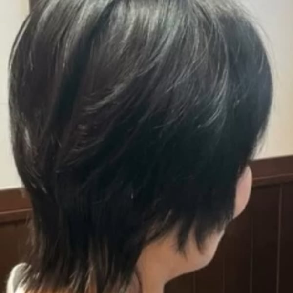 ショートウルフスタイル