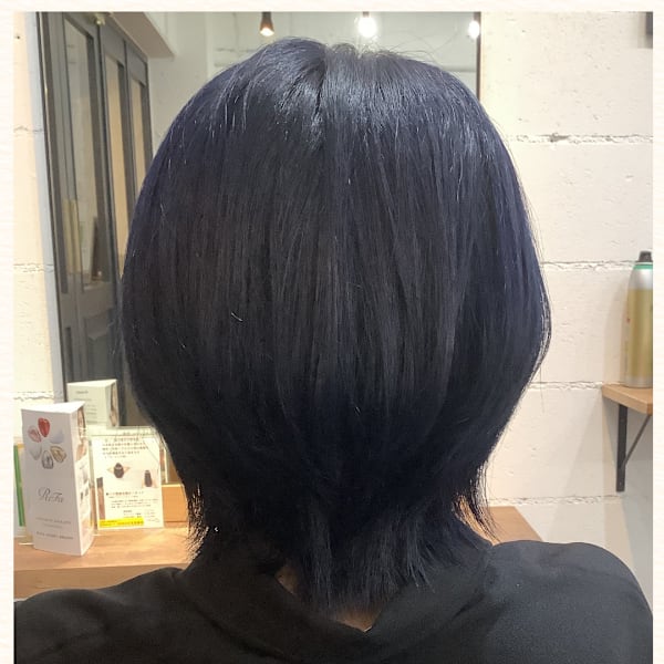 ≪お客様スタイル≫ コバルトネイビー